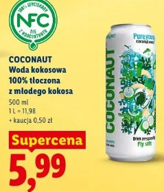 Coconaut Woda kokosowa 100% tłoczona z młodego kokosa