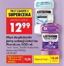 Płyn do płukania jamy ustnej Listerine Premium