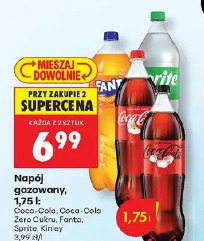 Coca-Cola, Fanta, Sprite, Kinley napój gazowany
