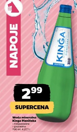Woda mineralna Kinga Pienińska