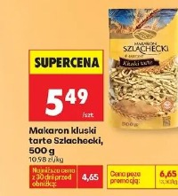 Makaron kluski tarte Szlachecki