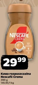 Kawa rozpuszczalna NESCAFÉ Crema