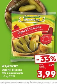 Wąwożny Ogórki kiszone