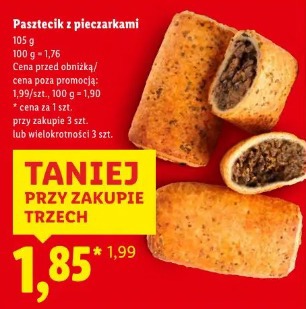 Pasztecik z pieczarkami