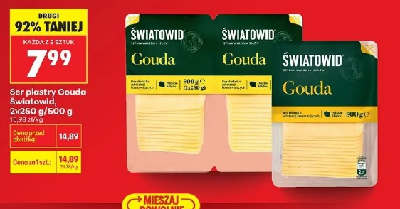 Ser plastry Gouda Światowid