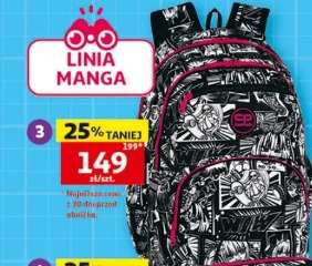 Plecak 3-komorowy Manga