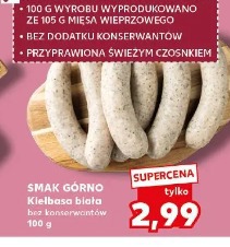 Smak Górno Kiełbasa biała bez konserwantów