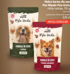 Pan Mięsko Psia Uczta mokra karma dla psa