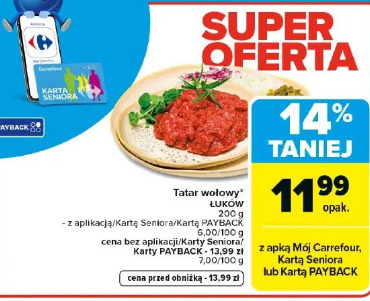 Tatar wołowy ŁUKÓW