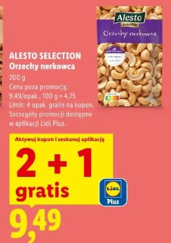 ALESTO SELECTION Orzechy nerkowca