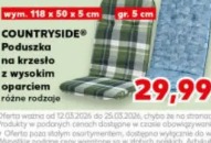 Countryside Poduszka na krzesło z wysokim oparciem