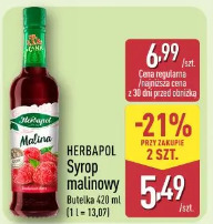 HERBAPOL Syrop malinowy