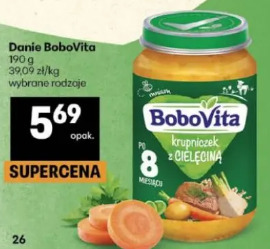 Danie BoboVita krupniczek z cielęciną