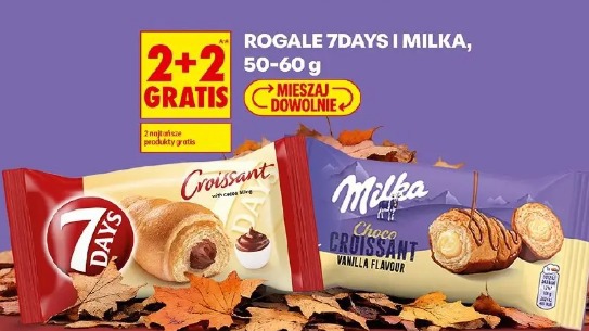 Rogale 7Days i Milka