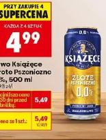 Piwo Książęce Złote Pszeniczne 0,0%