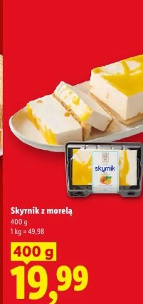 Skyrnik z morelą