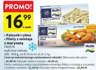 Filety z mintaja z marynatą Frosta