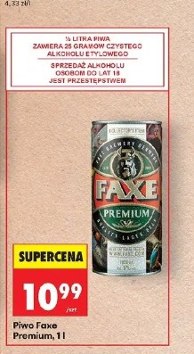 Piwo Faxe Premium