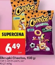 Chrupki Cheetos tost z ketchupem, ser