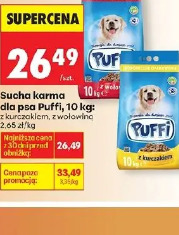 Sucha karma dla psa Puffi