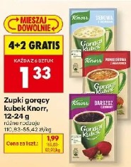 Zupki gorący kubek Knorr