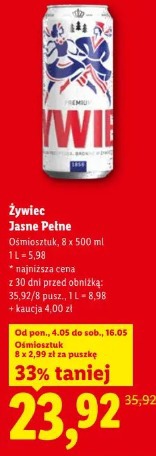 Żywiec Jasne Pełne