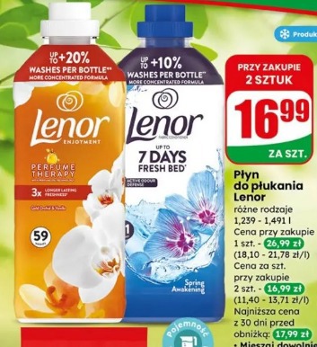 Płyn do płukania Lenor