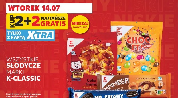 Słodycze marki K-Classic