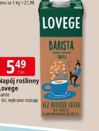 Napój roślinny Lovege Sante