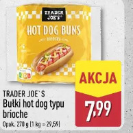 Trader Joe's Bułki hot dog typu brioche