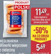 Wędlinarnia Winerki wieprzowe z cielęciną