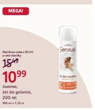 Joanna, żel do golenia