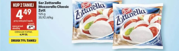 Ser Zottarella Mozzarella Classic Zott