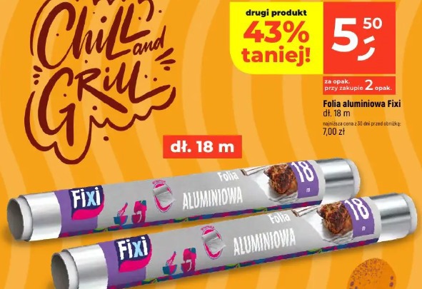 Folia aluminiowa Fixi