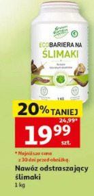 Nawóz odstraszający ślimaki