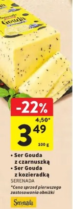 Ser Gouda z kozieradką Serenada