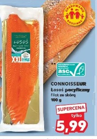 Connoisseur Łosoś pacyficzny filet ze skórą
