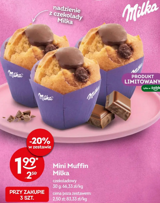 Mini Muffin Milka