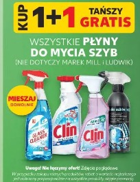 Wszystkie płyny do mycia szyb