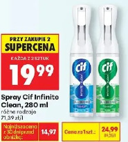 Spray Cif Infinite Clean