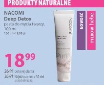 Nacomi Deep Detox pasta do mycia twarzy