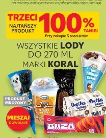 Wszystkie lody do 270 ml marki Koral