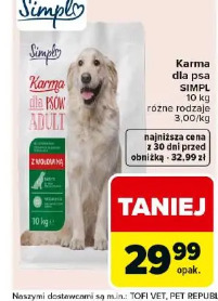 Karma dla psa SIMPL