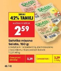 Sałatka mięsna Salato
