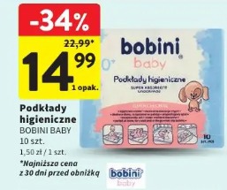Podkłady higieniczne Bobini Baby