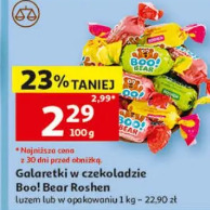 Galaretki w czekoladzie Boo! Bear Roshen