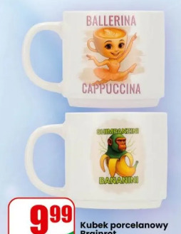 Kubek porcelanowy Brainrot