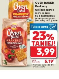Lay's Oven Baked krakersy wielozbożowe