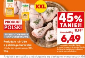 Podudzie lub Udo z polskiego kurczaka