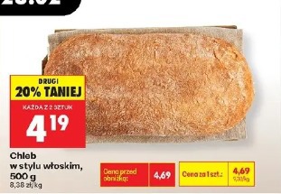 Chleb w stylu włoskim